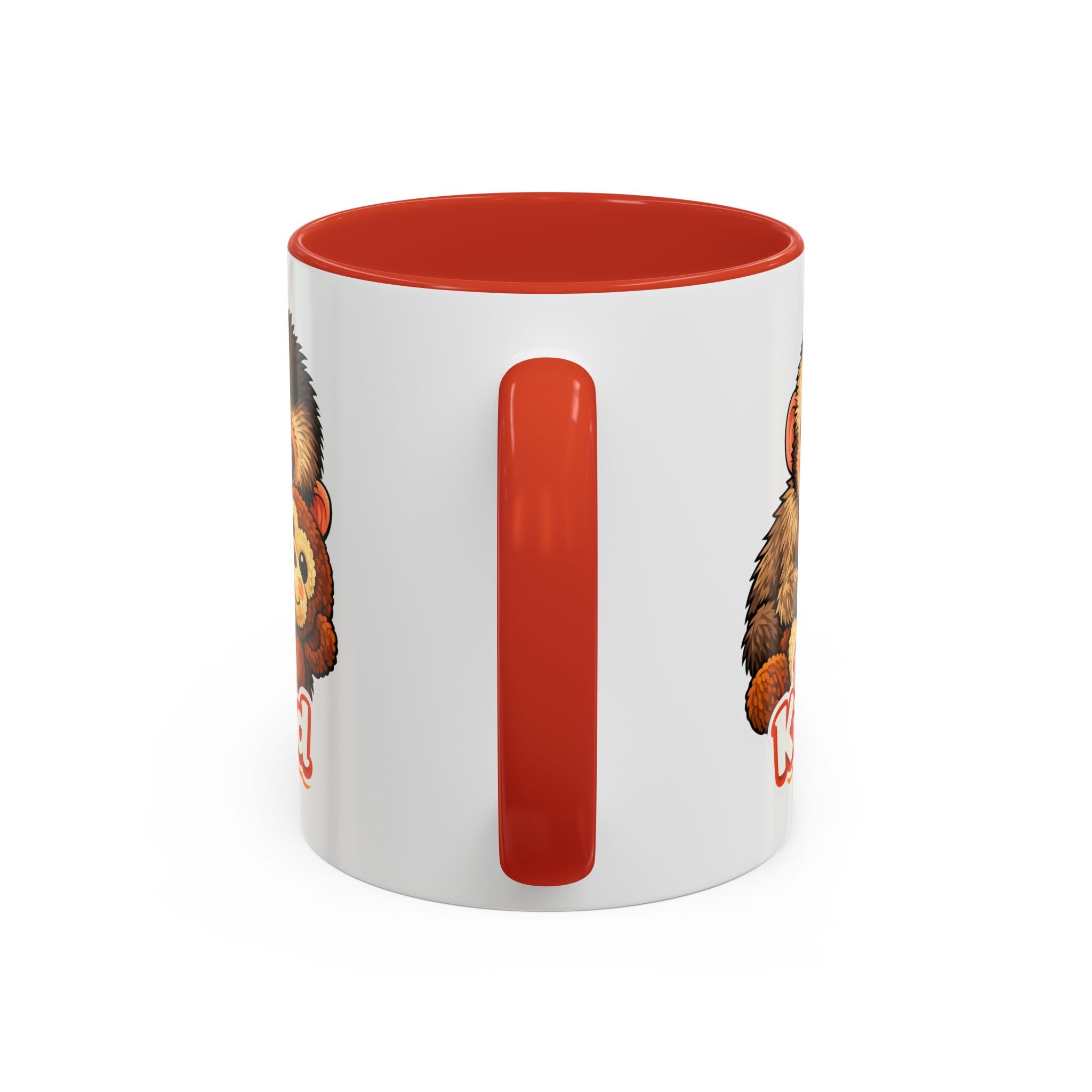 Be Kind Monkey Coffee Mug — Cute Animal Accent Mug (11/15oz)