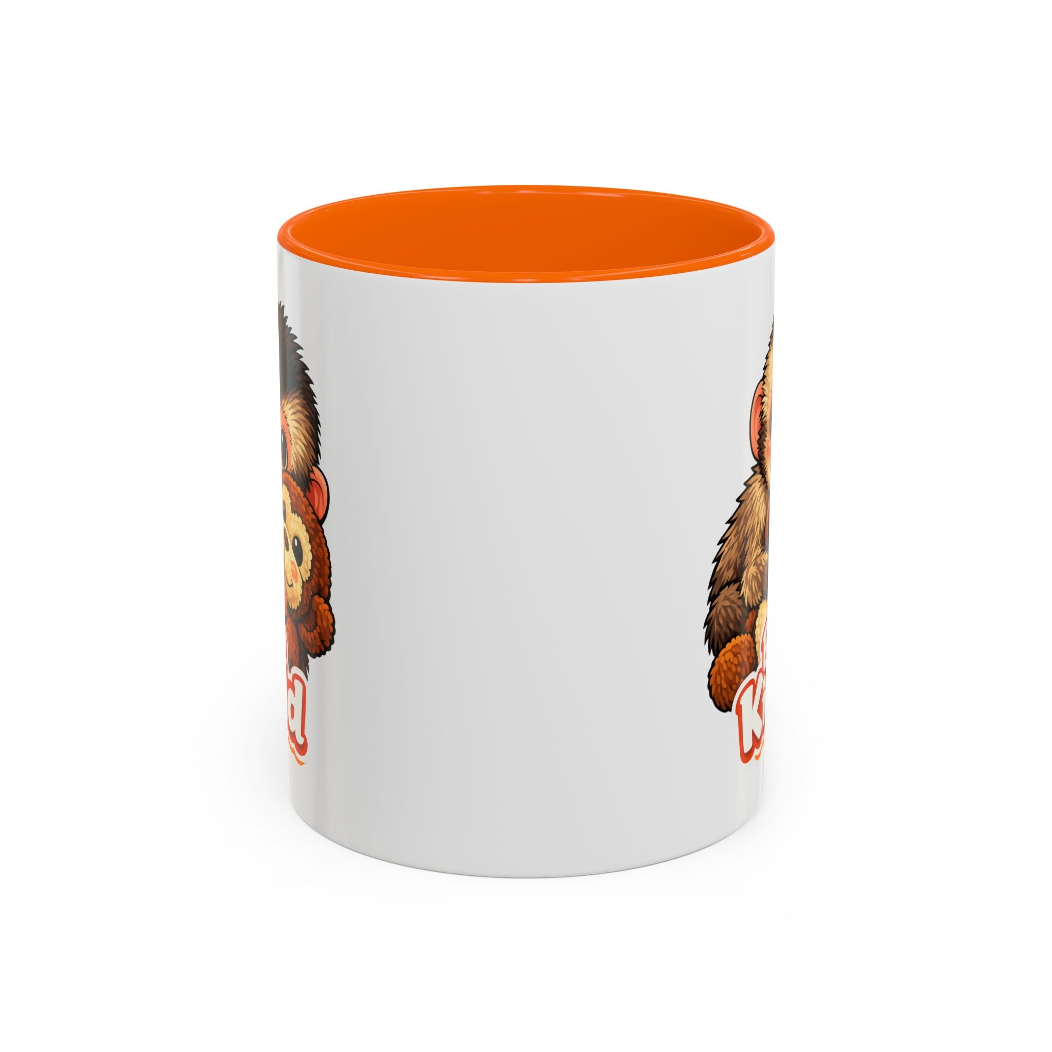 Be Kind Monkey Coffee Mug — Cute Animal Accent Mug (11/15oz)