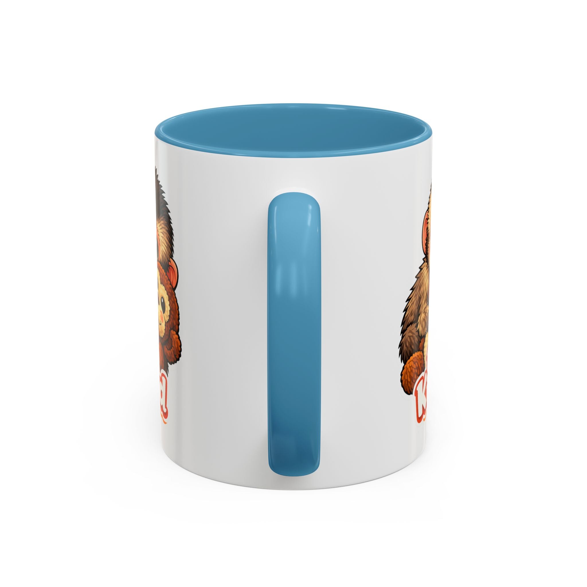 Be Kind Monkey Coffee Mug — Cute Animal Accent Mug (11/15oz)