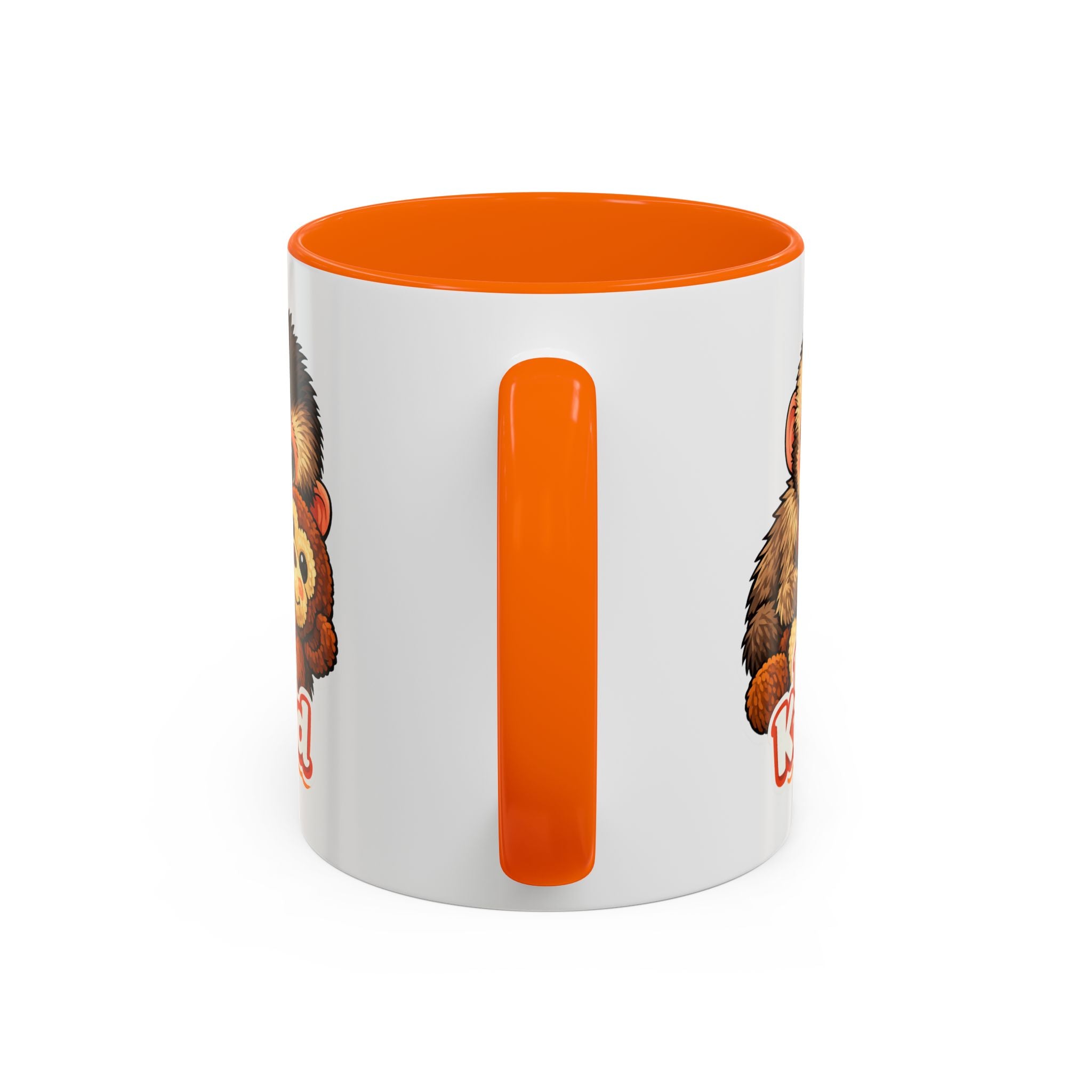 Be Kind Monkey Coffee Mug — Cute Animal Accent Mug (11/15oz)