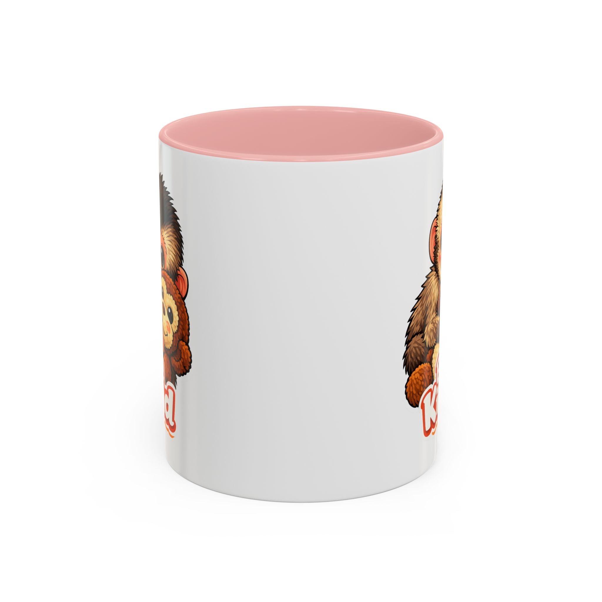 Be Kind Monkey Coffee Mug — Cute Animal Accent Mug (11/15oz)