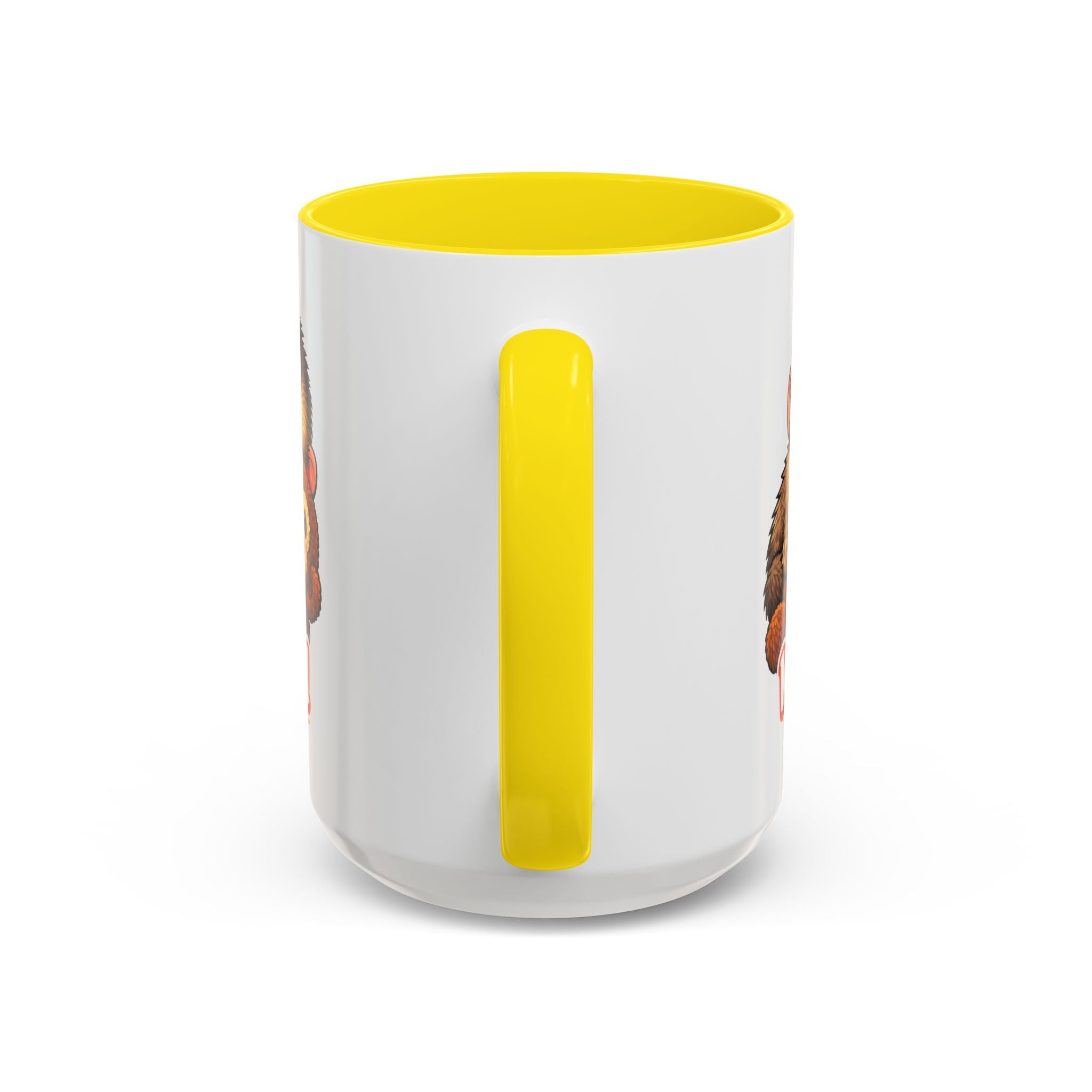 Be Kind Monkey Coffee Mug — Cute Animal Accent Mug (11/15oz)